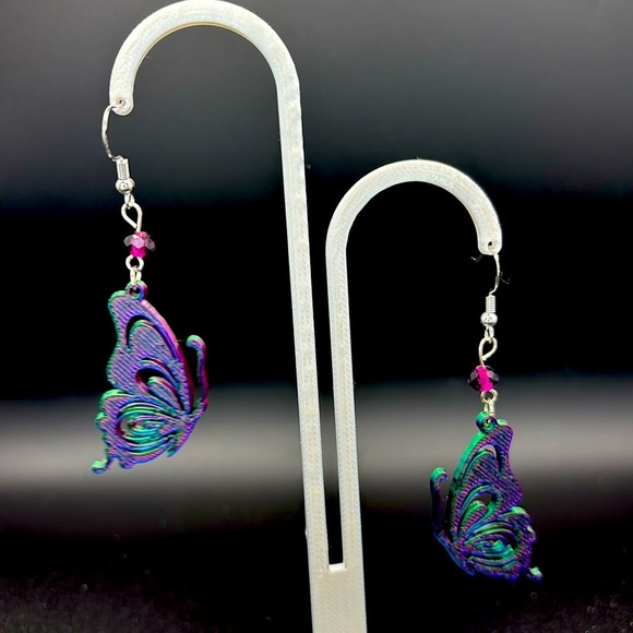 Butterfly Earrings - Picture 5 of 5